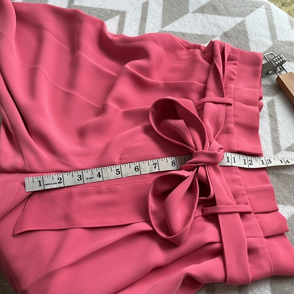 BODEN Melina Trouser Pant Blush Pink size 6R Paperbag Pant - Picture 10 of 12